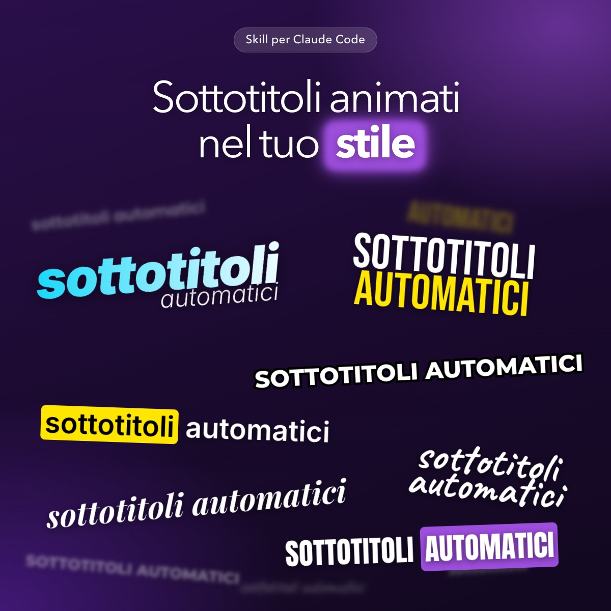 Sottotitoli animati, foto 1 di 6